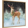 Amanti Art 22"x22" Woodland Celebration III Black by Danhui Nai Framed Canvas Wall Art Print - 2 of 4