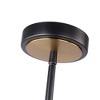 Artcraft Lighting Baltic 1 - Light Pendant in  Black/Brushed Brass - 2 of 4