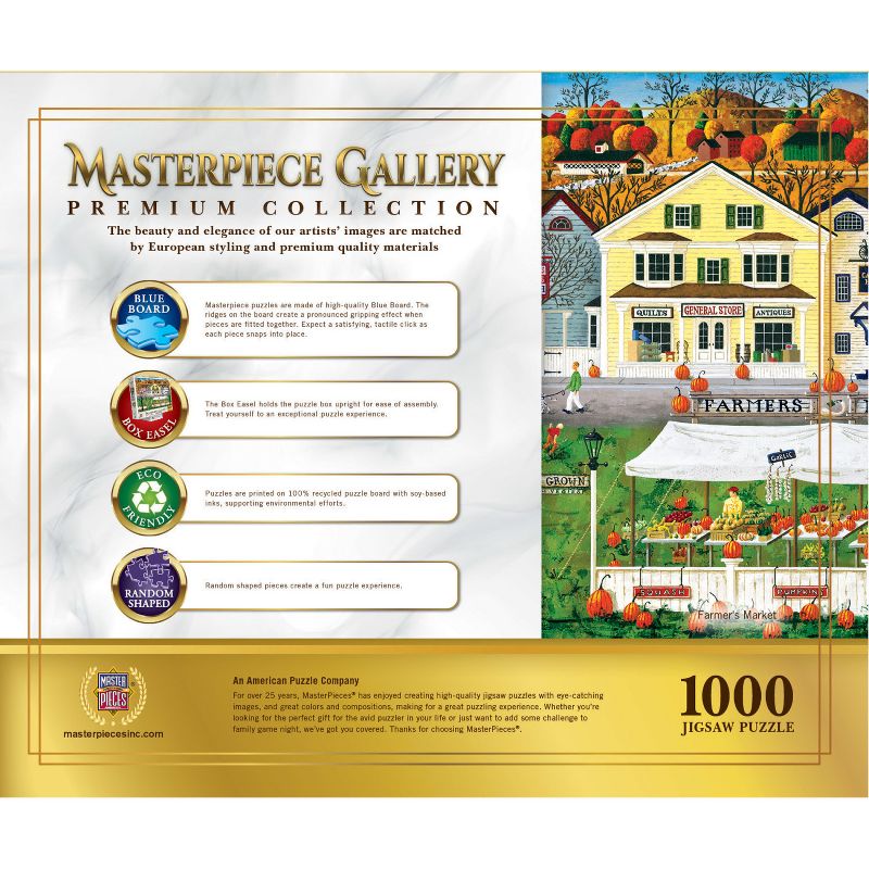 MasterPieces 1000 Piece Jigsaw Puzzle - Farmer's Market - 26.8"x19.3", 4 of 7