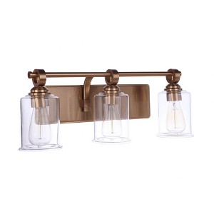 Craftmade Lighting Romero 3 - Light Vanity in  Satin Brass - 1 of 1