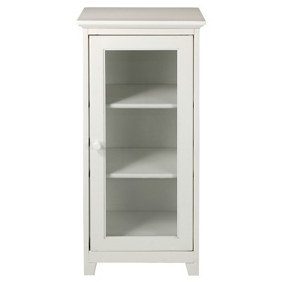 target glass door cabinet