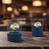 NFL Los Angeles Rams 14oz Rocks Glass Set with Silicone Grip - 2pc - 2 of 3