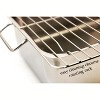 COOKPRO 531 4PC STAINLESS STEEL ROASTER LASAGNA PAN ROASTER - 4 of 4