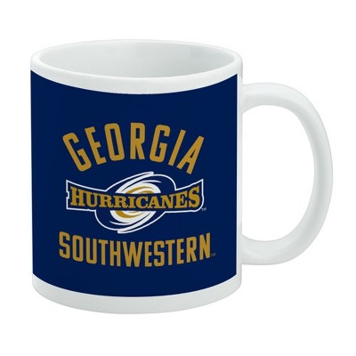 Georgia Southwestern State University Hurricanes Logo Ceramic Coffee Mug Novelty Gift Mugs for Coffee Tea and Hot Drinks 11oz White