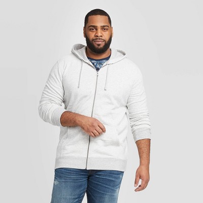 big and tall full zip hoodies