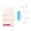KISS Salon Acrylic French Nail Kit - Rumor Mill - 2pk - 56ct - 4 of 4