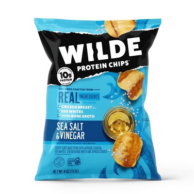 WILDE Protein Chips Sea Salt and Vinegar 4oz