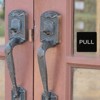 Unique Bargains Acrylic Self-Adhesive Decor Home Push Pull Door Sign 3 Pairs - 4 of 4