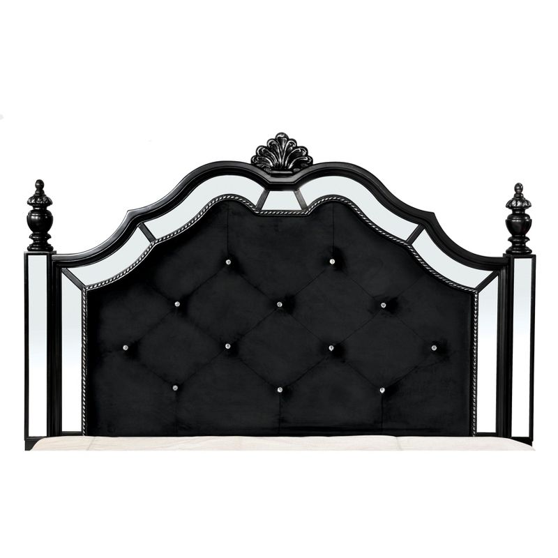Queen Washington Upholstered Adult Bed Black - HOMES: Inside + Out, 4 of 8