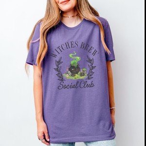 Simply Sage Market Witches Brew Social Club Short Sleeve Tee - 1 of 4
