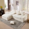 Dolonm Single Recliner Sofa: 300lb Capacity, Chenille Fabric, Ergonomic Design for Living Room/Study -6 Color - 3 of 4