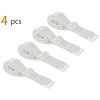 Allegra K Women's Stretchable Shoulder Bra Straps Adjustable Elastic Straps 2 Pairs - 2 of 4