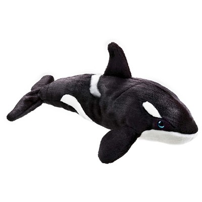 stuffed orca whale