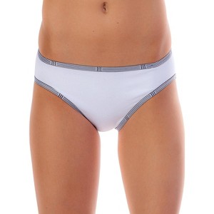 Casual Nights Women's 3 Pack Bikini Panty - Light Pink - Medium - 1 of 4