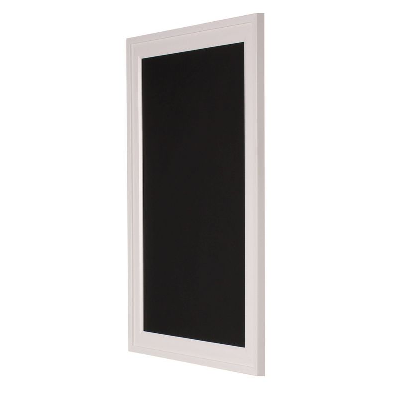 27.5&#34; x 18.5&#34; Bosc Framed Magnetic Chalkboard White - DesignOvation, 3 of 9