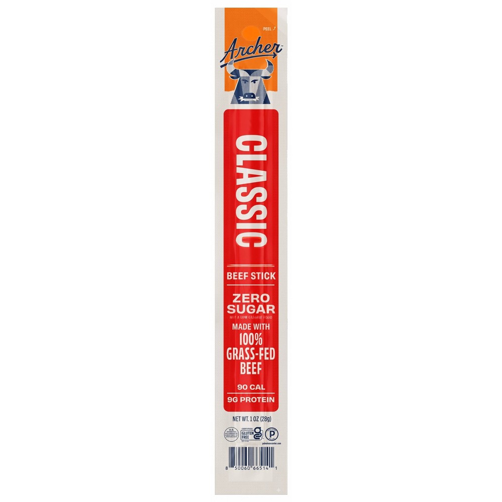 Archer Jerky Classic Beef Meat Sticks - 1oz