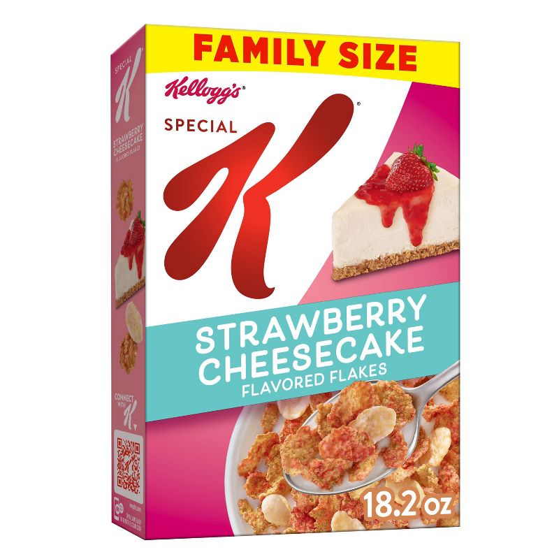 Kellogg&#39;s Special K Strawberry Cheesecake Dipped Flakes - 18.2oz, 1 of 7