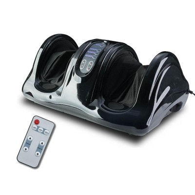Foot Massager with Remote Control – Deep Kneading, Rolling, and Heat Therapy for Feet, Ankles, Calves, and Legs – Pain Relief & Circulation Boost