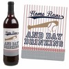 Big Dot of Happiness Batter Up - Baseball - Baby Shower or Birthday Party Decorations for Women and Men - Wine Bottle Label Stickers - Set of 4 - 3 of 4