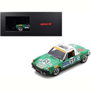 Porsche 914/6 #69 "Autohaus Max Moritz GmbH" "24 Hours of Le Mans" (1971) with Display Case 1/18 Model Car by Spark - 1 of 3