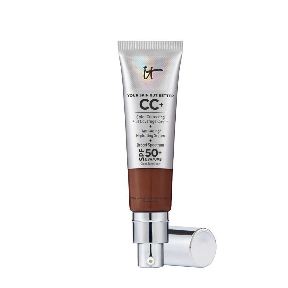 IT Cosmetics CC+ Cream - Extra Deep Bronze - 1.08oz - Ulta Beauty