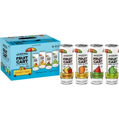 Golden Road Fruit Cart Hard Seltzer Variety Pack - 12pk/12 fl oz Cans