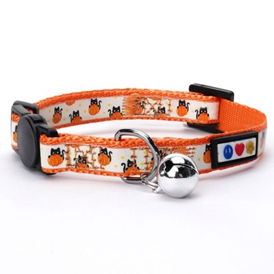 Pawtitas Glow In The Dark Adjustable Cat Collar