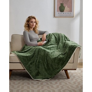 Garvee Heated Blanket, Fast Heating Electric Blanket with LED Controller, 4 Heating Levels, ETL Certified, Machine Washable, Cozy Gift for Grandma - 1 of 4