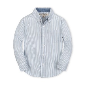 Hope & Henry Boys'  Poplin Long Sleeve Button Down Shirt, Kids - 1 of 3