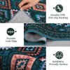 Washable Area Rug Modern Geometric Boho Floor Rugs for Living Room Easy to Care Non Shedding Farmhouse Accent Carpet for Nursery - 4 of 4