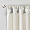 PAGED Twist Tab Lined Window Curtain Panel, Light Filtering Privacy Curtain for Bedroom & Living Room - 4 of 4