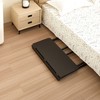 VYNXARIA Folding Desk Small Foldable Desk for Small Space, 31.5 Inches Writing Computer Desk in Study,80*40,black - 3 of 4