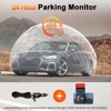 SUGIFT 4K Dual Dash Cam with GPS WiFi 170° Front 140° Rear Night Vision Loop Recording G-Sensor Parking Monitor 128GB Card Included - 3 of 4