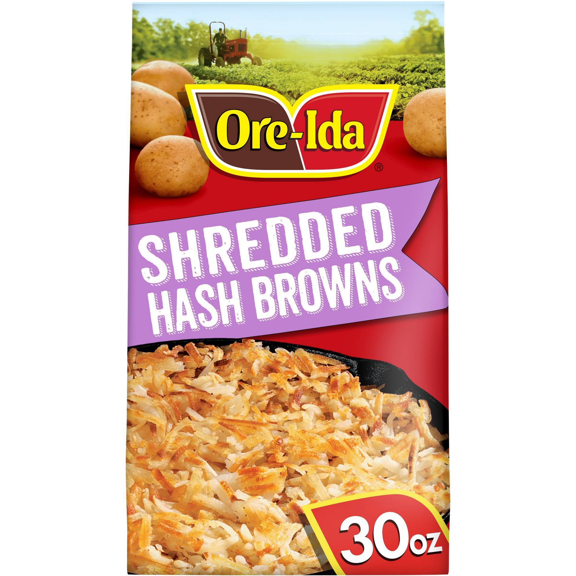Ore-Ida Gluten Free Frozen Shredded Hash Brown Potatoes - 30oz