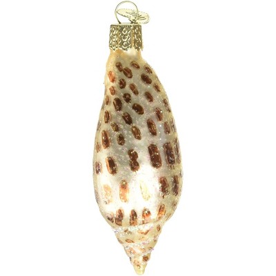 Old World Christmas Blown Glass Christmas Ornament, Junonia Shell