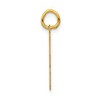 Black Bow Jewelry 14k Yellow Gold, Athletic Collection, Small Polished Number 28 Pendant - 2 of 4