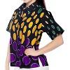 LA LEELA Women's Button Down Blouses Funky Vacation Button Up Casual Summer Beach Blouse Short Sleeve Hawaiian Shirts - 4 of 4