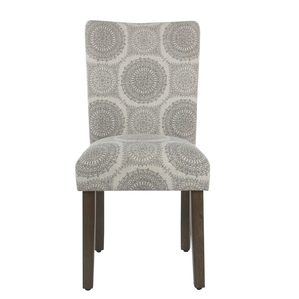 Set of 2 Parsons Dining Chair Light Gray - Homepop was $209.99 now $157.49 (25.0% off)