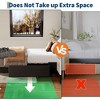 Coucheta Platform Bed Frame - 3 Storage Drawers, Faux Leather Upholstered, Wood Slats, No Box Spring, Easy Assembly - 3 of 4