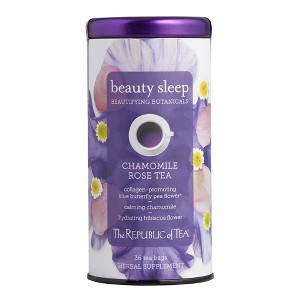 The Republic of Tea Beauty Sleep Herbal Tea 1.27 oz - 1 of 2