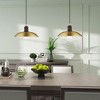 Livex Lighting Metal Shade 1 - Light Pendant in  Nordic Gray - 3 of 4