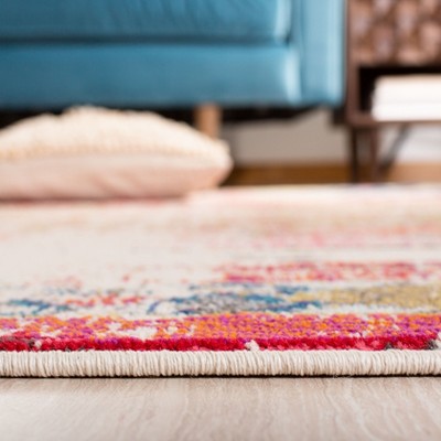 Metro-Mod Chic Gray Synthetic 2' x 4' Hand-Knotted Area Rug