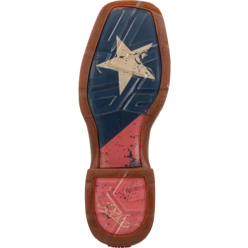 Men's Durango Texas Flag Western Boot, DB4446, Brown, 2 of 8