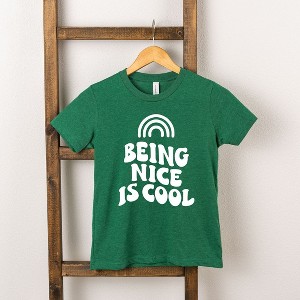 The Juniper Shop Being Nice Is Cool Girls' Short Sleeve Tee - 1 of 2
