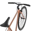 AVASTA BA9002WF-2 700C 54 Inch Single Speed Loop Fixed Gear Commuter Fixie Bike w/ High-TEN Steel Frame for Adults 5' 6" to 5' 11", Iridescent Copper - 3 of 4
