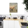 Gulches Rustic Farmhouse Wall Art, "Early Riser" by Billy Jacobs, Wood Picket Fence Design, Multicolor - 2 of 2
