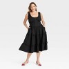 Women's Corset Midi A-Line Dress - Ava & Viv™ - 3 of 3