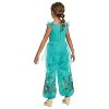 Girls' Aladdin Deluxe Princess Jasmine Jumpsuit Costume - 2 of 2