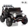Jojoka 24V Ride on Toys for Big Kids, 2 Seater Ride on Car w/Remote Control, 4x4 Ride-on Truck with 4 Motors, 3 Speeds Adjustable - 2 of 4