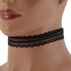 Unique Bargains Layered Lace Trim Pattern Adjustable choker necklace Wrap around wrist bracelet 1 Pc - 2 of 4